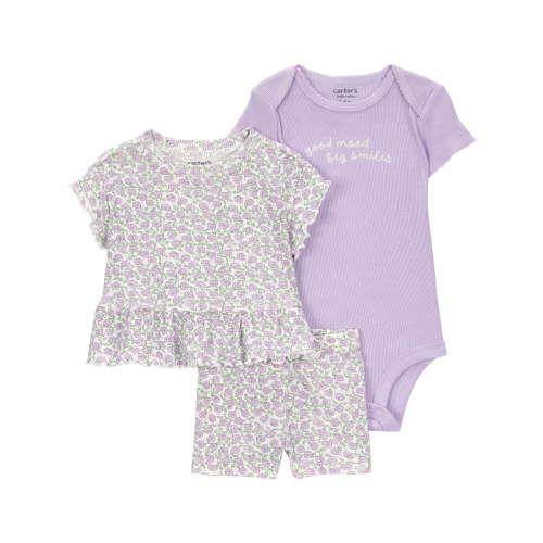 Carter's Child of Mine Baby Outfit Sets, 3-Piece, Sizes 0/3-24 Months