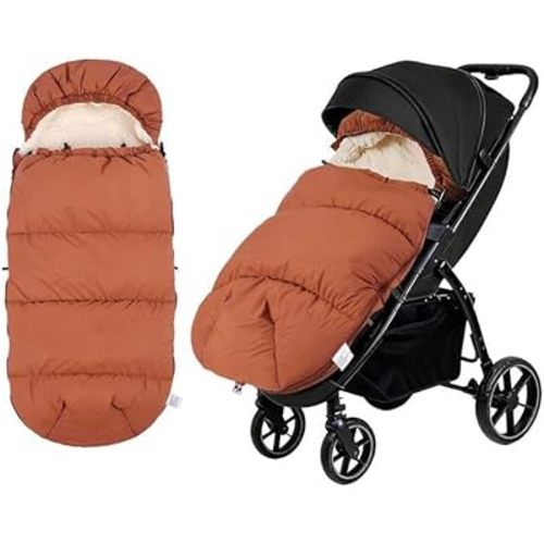 Waterproof &Thicken Universal Stroller Blanket for Babies,Toddler's Stroller Sleeping Bag & Footmuff & Bunting & Cover for Autumn Winter