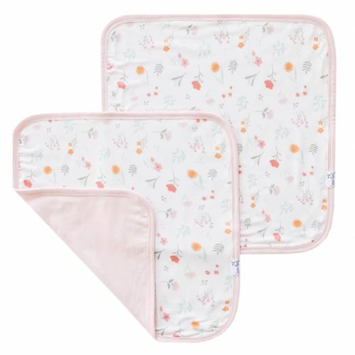 Copper Pearl Baby Security Blanket Set of 2 - Portable Size for Self-Soothing On-The-Go, Ideal Baby Blankets for Boys and Girls, Ultra-Soft, and Gift-Ready Loveys - Mabel