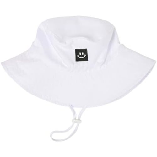 Baby Toddler Sun Hat,Kids Summer UPF 50+ Foldable Beach Bucket Hat for Boys Girls Children