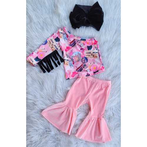 Bougie Cowgirl Bell Bottom Set