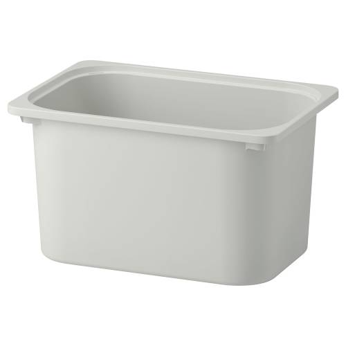 TROFAST Storage box - gray 16 ½x11 ¾x9 "