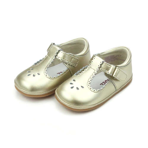 Dottie Scalloped T-Strap Mary Jane (Baby) – L'Amour Shoes