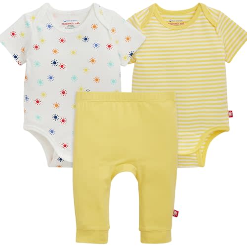 Magnetic Me Cloudstretch 2-Pack Bundle | Magnetic Baby Bodysuit & Pants Combo