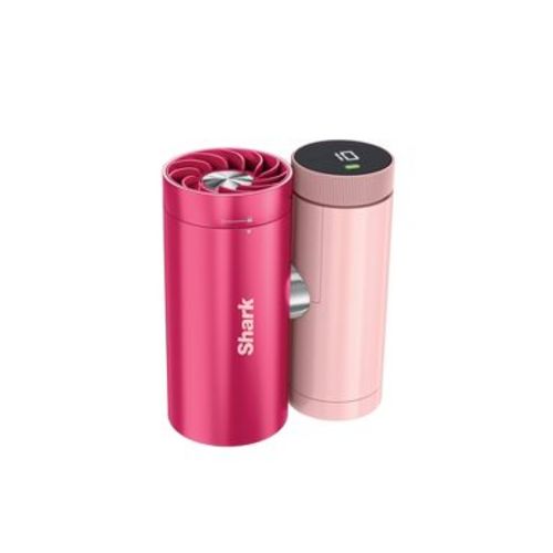 Shark ChillPill Portable Fan Misting and Icy Cooling Plate Pink FA022PK
