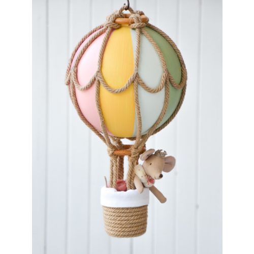 Hot air balloon for nursery (size XS)