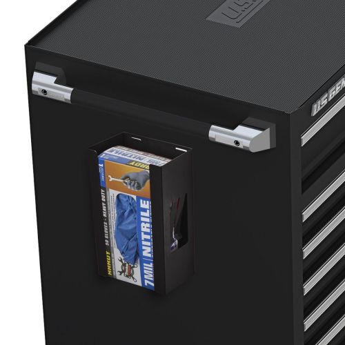 Magnetic Glove/Tissue Dispenser, Black