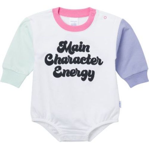 Onesies Brand Baby Girls' Sweatshirt Bubble Romper, Main Character, 6-9 Months