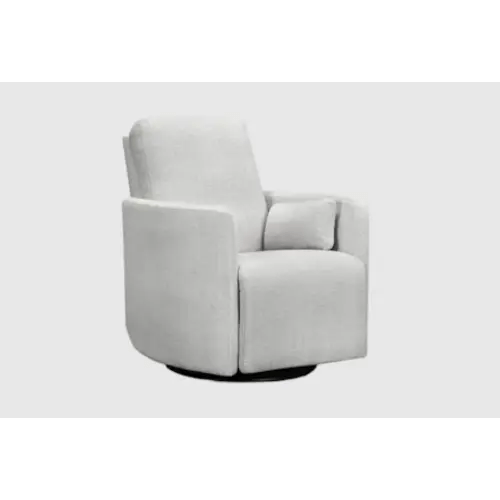 Turner Off White Nursery Manual Swivel Glider Recliner