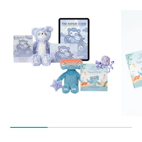 Hammerhead Plush & Books on Conflict Resolution | Slumberkins