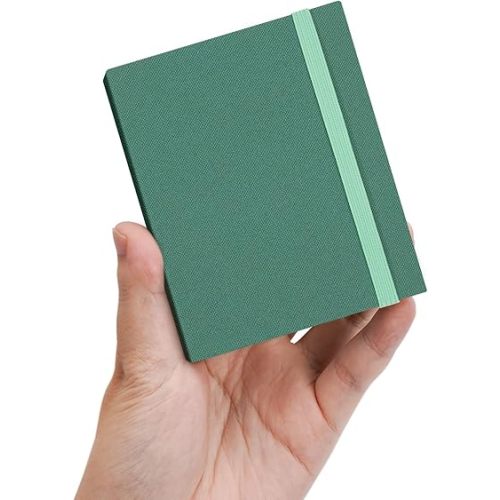 Vienrose Polaroid Photo Album Binding Cloth Photo Book for Instax Fuji 2 x3 Inch Photo Fits Fujifilm Mini 12 11 9 Snap PIC-300 52 Pockets 1 Pack, Aqua