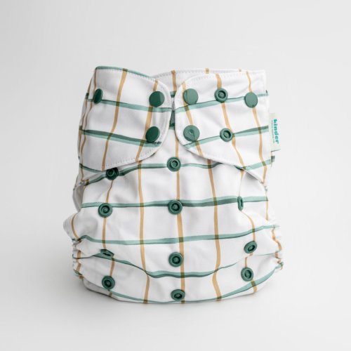 Abstract: Essentials Pocket Cloth Diaper with Athletic Wicking Jersey, Grows with your Baby