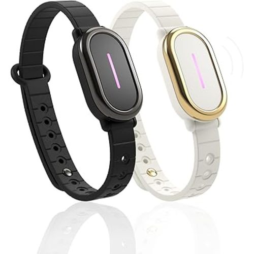 BOND TOUCH 4 - Long Distance Relationship Bracelets for Couples (Set of 2) - Feel Each Other's Touch Across Any Distance | Long Distance Relationship Gift for Couples | Matching Couple Bracelets