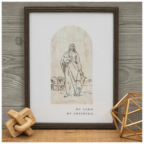 My Lord My Shepherd Framed Wall Decor
