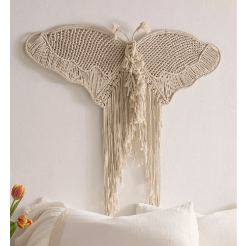 Butterfly Macramé Wall Hanging