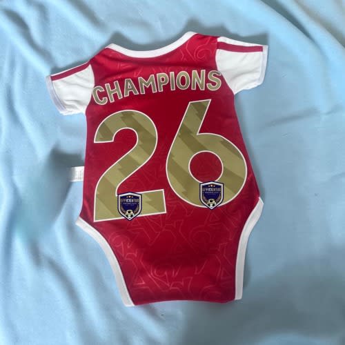 Arsenal Champions 26 Baby