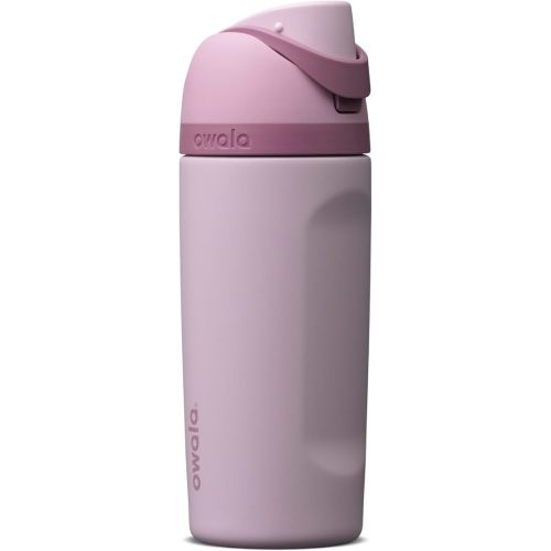Owala FreeSip Kids Stainless Steel Water Bottle 16 oz Lilac You A lot