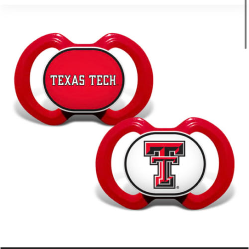Texas Tech Red Raiders Red 2pk Baby Pacifier - 19010399
