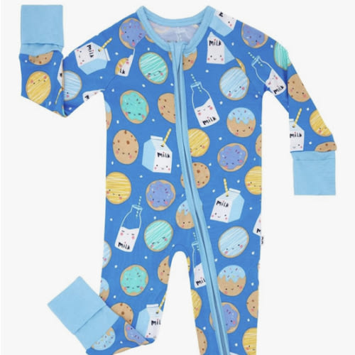 Little Sleepies Pajamas for Baby Boys & Girls, Viscose from Bamboo Baby Pajamas, Preemie & Newborn Sleepers, 2-Way Zipper PJs