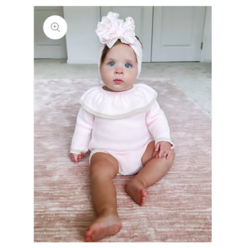 Cameila Romper - Pink/Gold – Ella Marina Baby