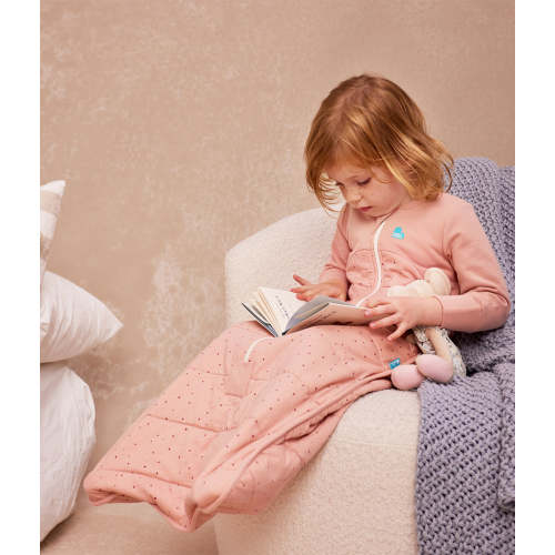 Sleep Bag Long Sleeve 2.5 TOG Cotton Rose Pebbles