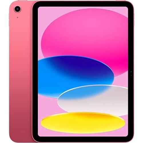 Apple iPad 11-inch: A16 chip, 11-inch Model, Liquid Retina Display, 128GB, Wi-Fi 6, 12MP Front/12MP Back Camera, Touch ID, All-Day Battery Life — Pink