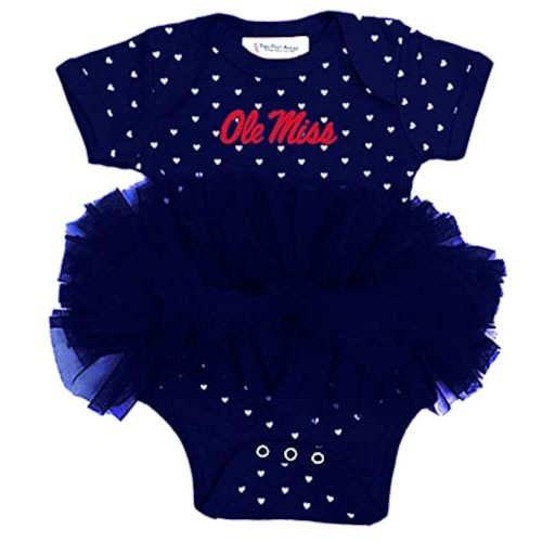 Two Feet Ahead Newborn Baby Girl Bodysuit Creeper Hearts Tutu Skirt Dress Sizes 0-3M 6M 12M