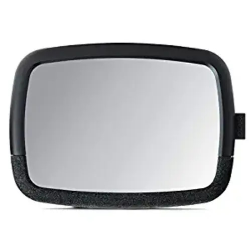 Munchkin® Brica® 360 Pivot Baby in-Sight® Wide Angle Adjustable Car Mirror, Crash Tested and Shatter Resistant, Black