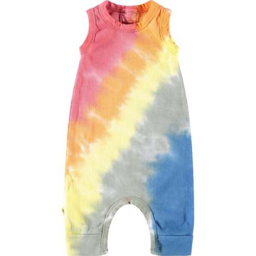 Rainbow Tank Romper, Red - Paige Lauren | Maisonette
