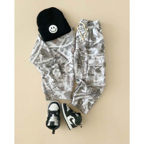 Cargo Jogger Set | Camo – LUCKY PANDA KIDS