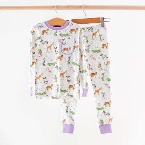 Zoo Krewe Organic Cotton Kids Pajamas | JuJu's Kids Boutique