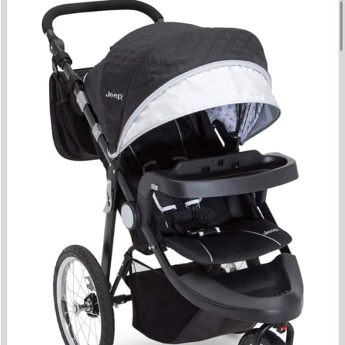 Jeep Cross-Country Sport Plus Jogging Stroller by Delta Children, Charcoal Galaxy