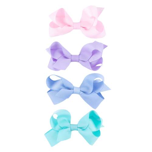 Tiny Grosgrain Ribbon Bows (4 Pack)