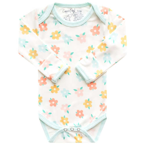 Long Sleeve Bodysuit - Daisy