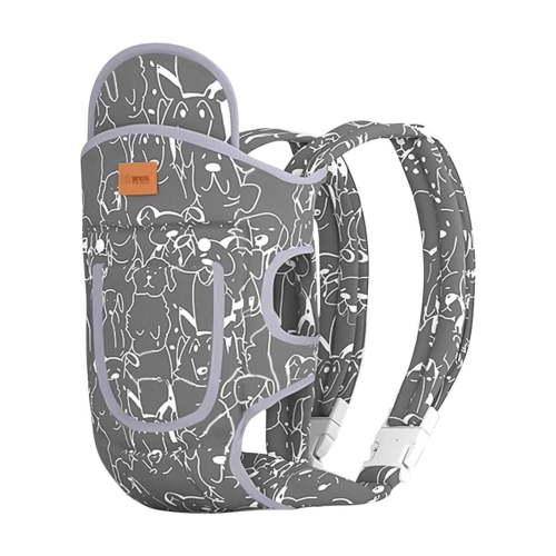 BAOPAI Baby Carrier Front Carry with Ergonomic Support - Easy to Wear, Secure and Stable for Outdoor Use, Adjustable for Multiple Positions