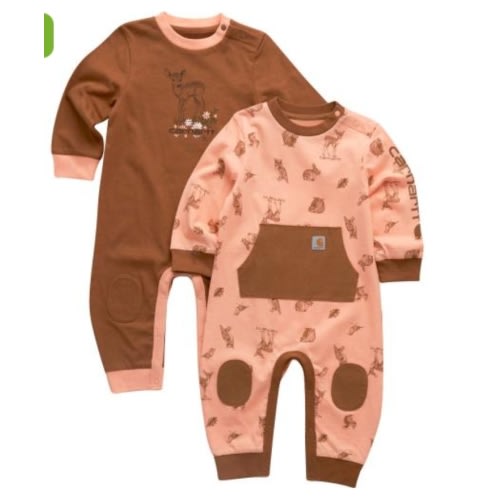 Carhartt CG9943 - Long-Sleeve Coverall 2-Piece Set - Girls | Dungarees