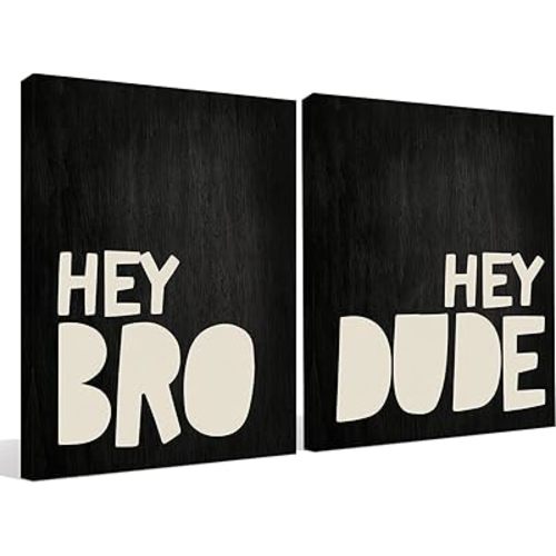 OXW Boys Room Wall Art Decor, Boy Nursery Playroom Decor