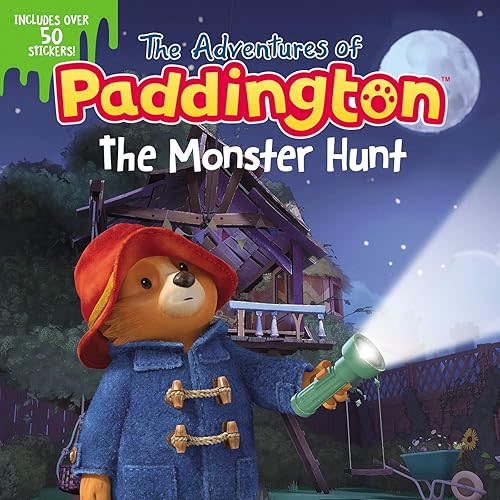 The Adventures of Paddington: The Monster Hunt Paperback – Sticker Book, July 14, 2020