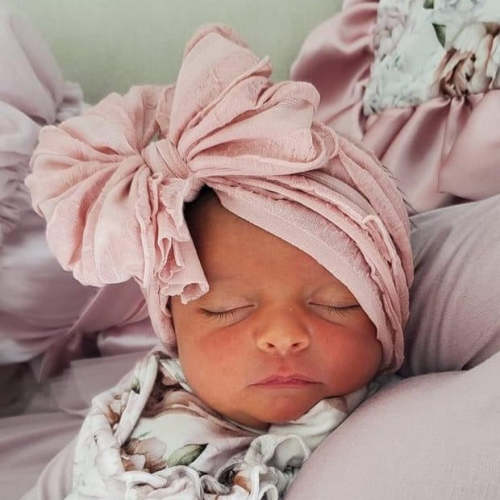Paris Pink | Signature Ruffled Baby Headband
