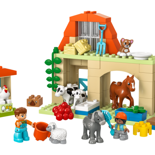 Caring for Animals at the Farm 10416 | DUPLO® | Buy online at the Official LEGO® Shop US