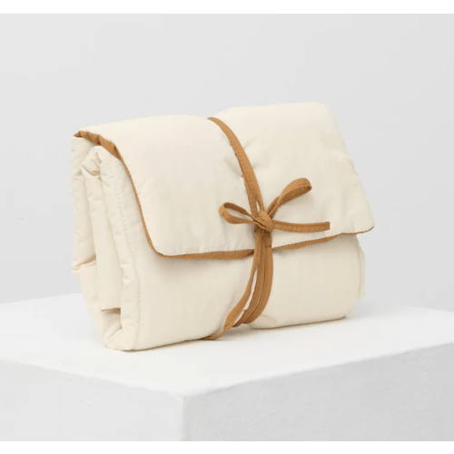 Plush Change Mat Wrap - Milk Cream