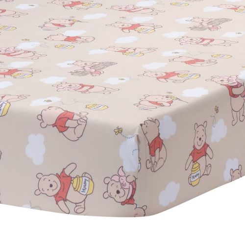 Bedtime Originals Disney Baby Winnie The Pooh and Friends Fitted Crib/Toddler Sheet