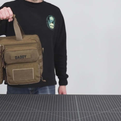 Durable Deuce Tactical Diaper Bag with Changing Mat - Lifetime Warranty – Tactical Baby Gear