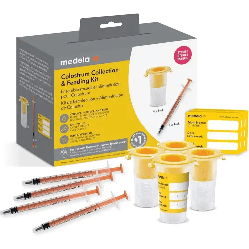 Medela Colostrum Collection and Feeding Kit, Includes Colostrum Collectors and Oral Feeding Syringes, Collect, Store & Feed, Sterile