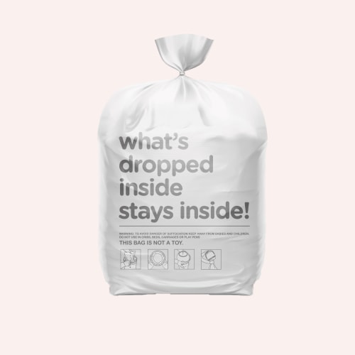 Nappy Bin Bag Rolls 3 x 15 Bags