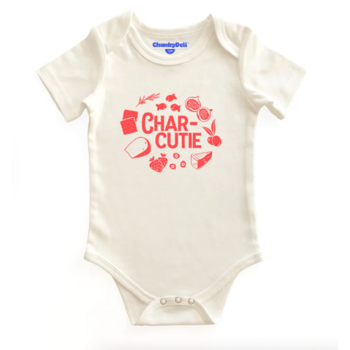 Charcutie Baby Bodysuit | 100% Cotton and Machine Washable – Chunky Deli