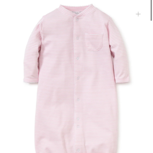 Simple Stripes Pink Convertible Gown