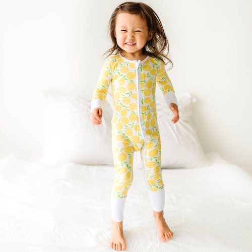 Lemons Bamboo Viscose Zippy