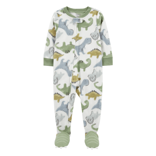Baby 1-Piece Dinosaur Fleece Footie Pajamas - Carter's | Carter's