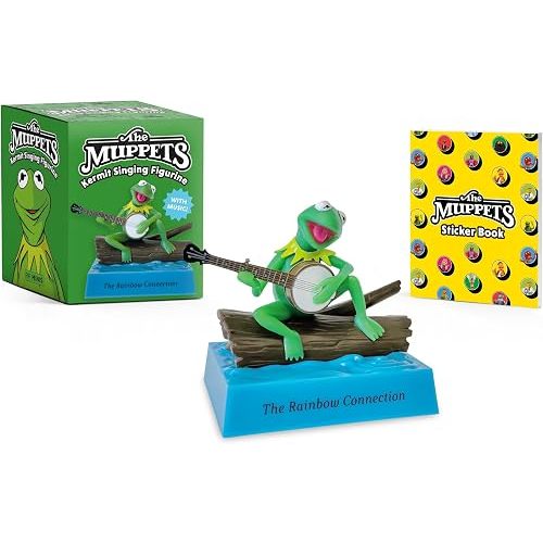 The Muppets: Kermit Singing Figurine: With Music! (RP Minis)